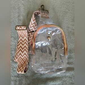 Clear Cross Bodybag